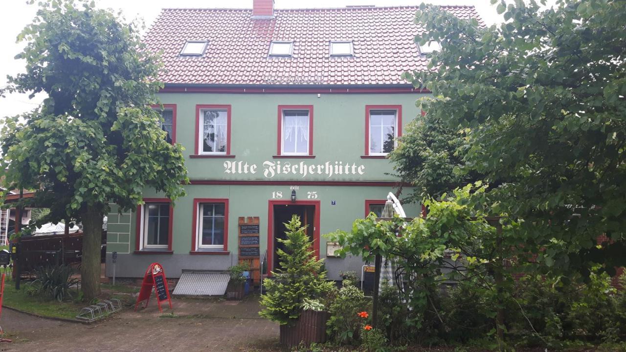 Gasthof Alte Fischerhuette Altfriesack Eksteriør billede