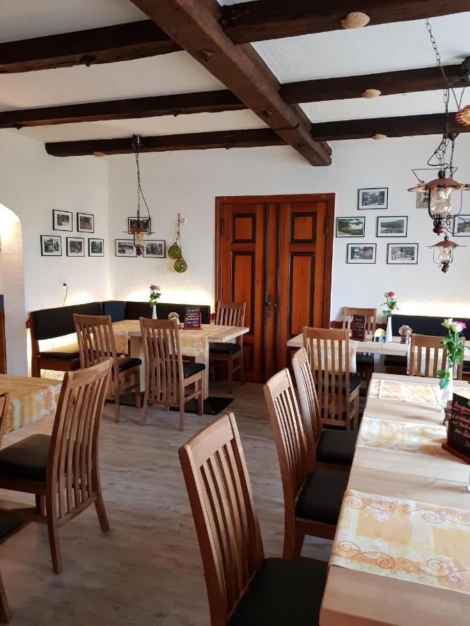 Gasthof Alte Fischerhuette Altfriesack Eksteriør billede